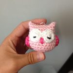 Owl Charm free crochet