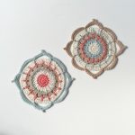 Quatrefoil Coasters Free Crochet Pattern