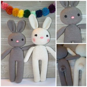 Bunny Toy Amigurumi Free Crochet ⋆ Crochet Kingdom