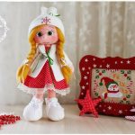 Christmas Amigurumi Doll free crochet pattern