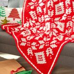 Corner-to-Corner Snowflake Blanket Free Crochet Pattern