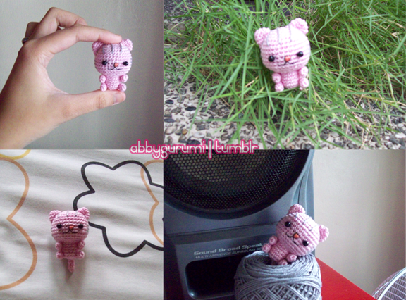 free little cat amigurumi