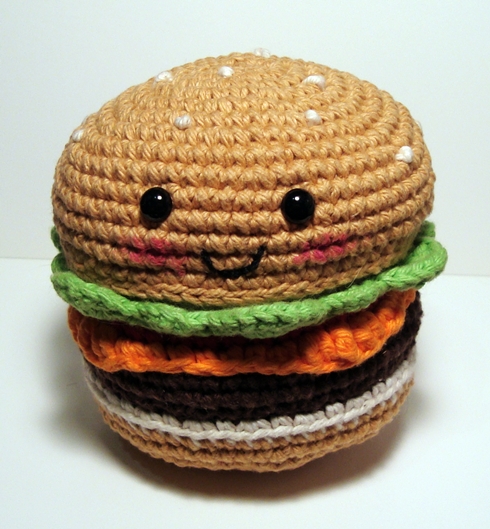 Hamburger Amigurumi Pattern