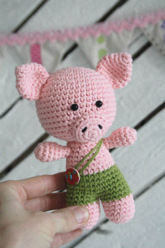 Little Pig Free Crochet Amigurumi Pattern