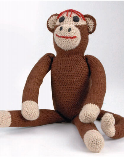 free monkey crochet pattern