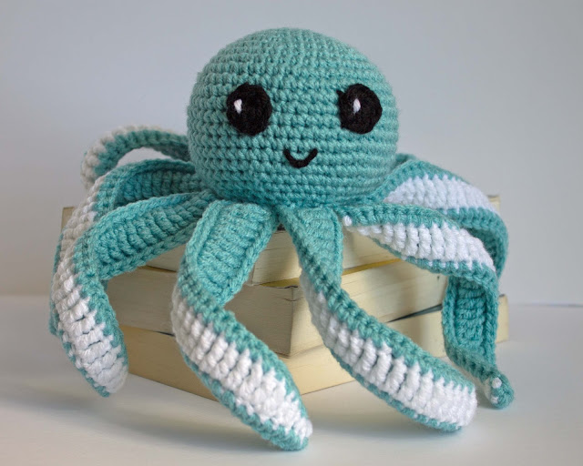 Octopus Baby Toy Amigurumi Free Crochet ⋆ Crochet Kingdom