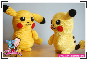 Pikachu (Pokemon) Amigurumi Pattern