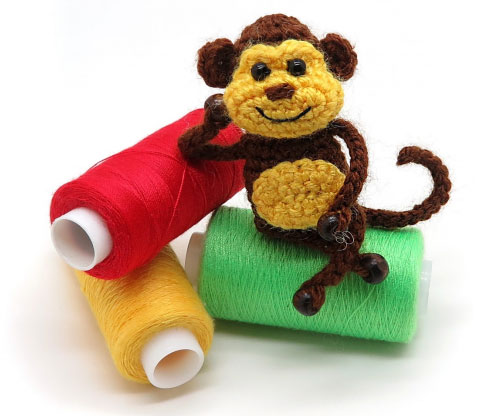 Tiny the Monkey FREE amigurumi pattern