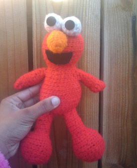 free Elmo crochet pattern