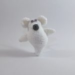 Ghost Mouse Free Amigurumi Crochet Pattern