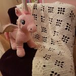 Little Axel Flower Baby Blanket Free Crochet Pattern
