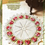 Round Doily Crochet Pattern with Flower Granny Squares