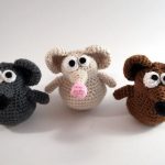 The Oddball Mice free crochet pattern
