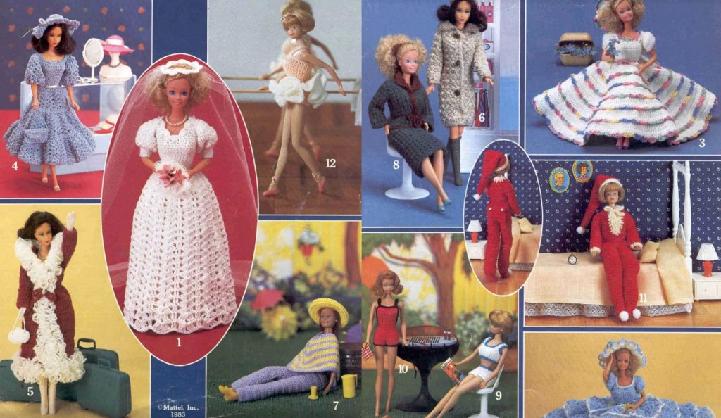 crochet barbie clothes patterns