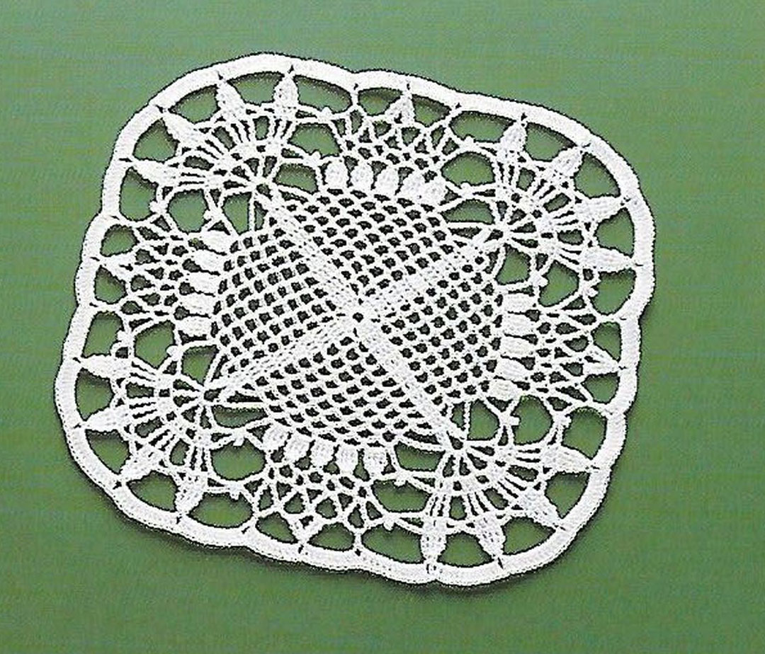 Beautiful Lace Square Crochet Pattern