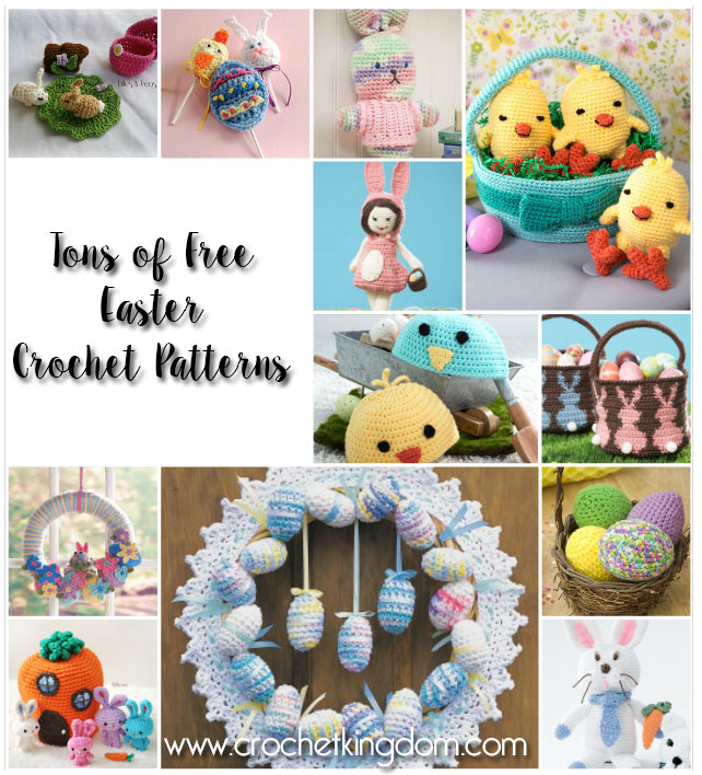 Free Easter Crochet Patterns https://www.crochetkingdom.com