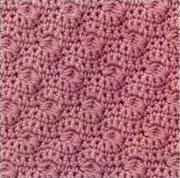 Dense Seas Crochet Stitch