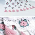 Blush Rose Afghan Free Crochet Pattern