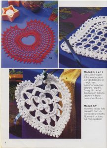 Crochet hearts