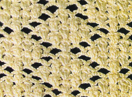 Diamond Crochet Stitch Free