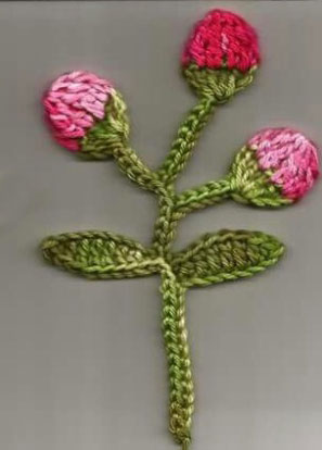 Rose Bud Crochet Pattern