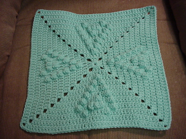 Caring Hearts Square Free Crochet Pattern