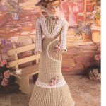 Garden Tea Gown Barbie Crochet Dress Pattern