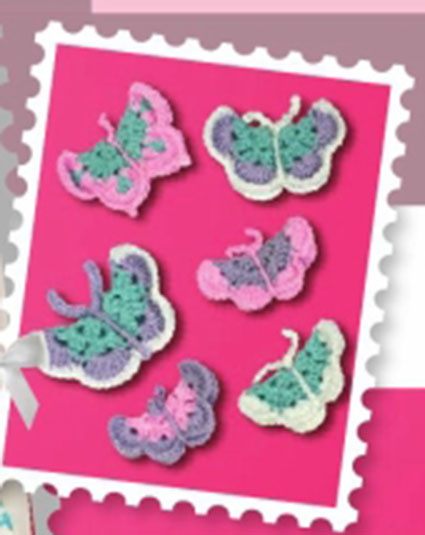 free crochet butterfly pattern