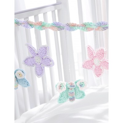 Baby's Crib Mobile Free Crochet Pattern