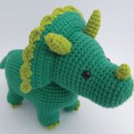 Triceratops Amigurumi Free Dinosaur Crochet Pattern