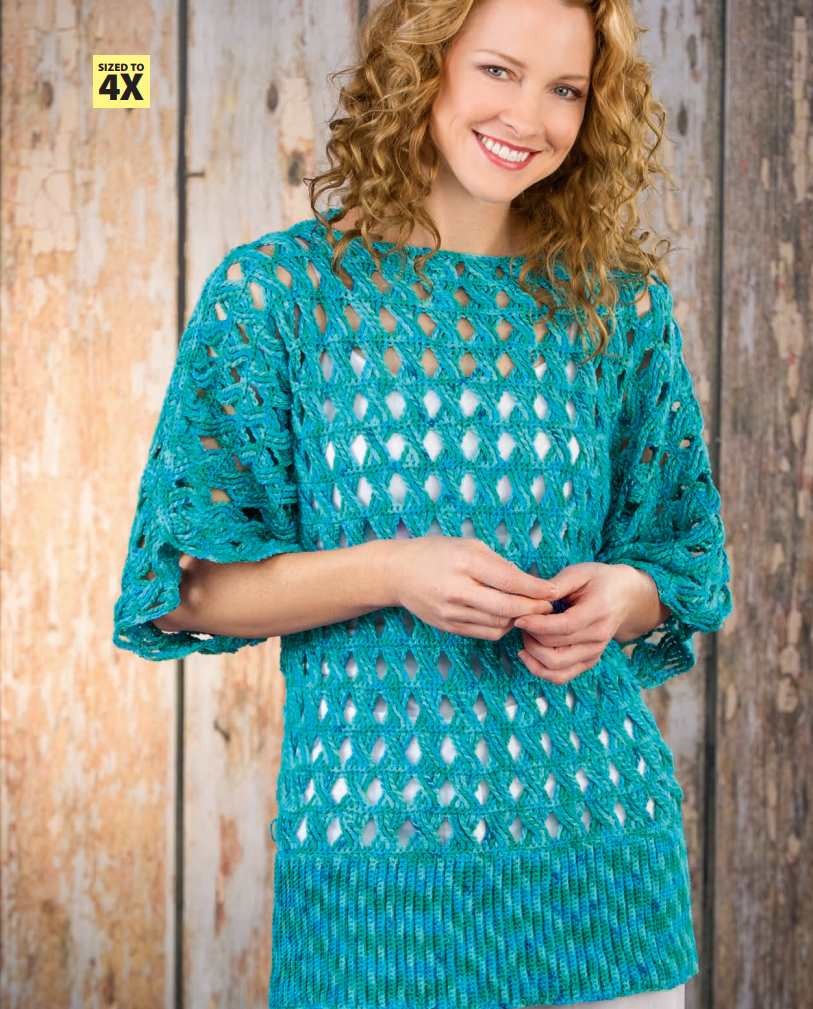 Summer Breeze Lightweight Tunic Free Crochet Pattern