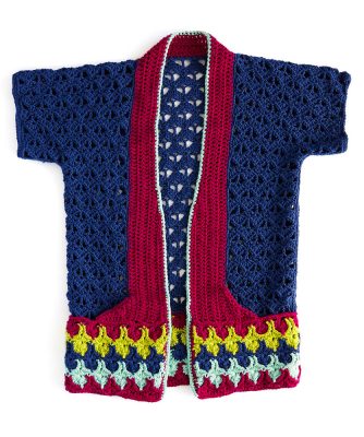 Free Crochet Pattern for a Bohemian Chic Color Cardigan ⋆ Crochet Kingdom