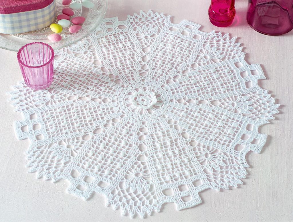 Round Crochet Doilies Free Pattern