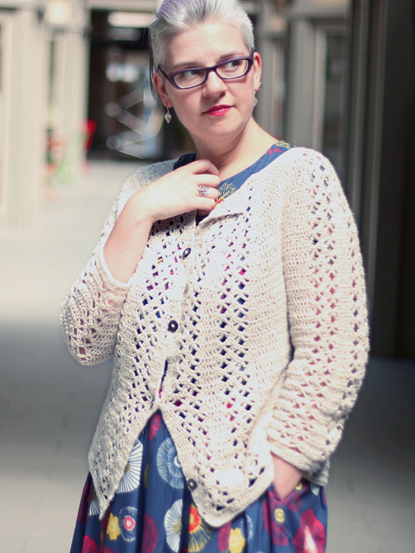 Free Crochet Pattern for a Cardigan - Imogen