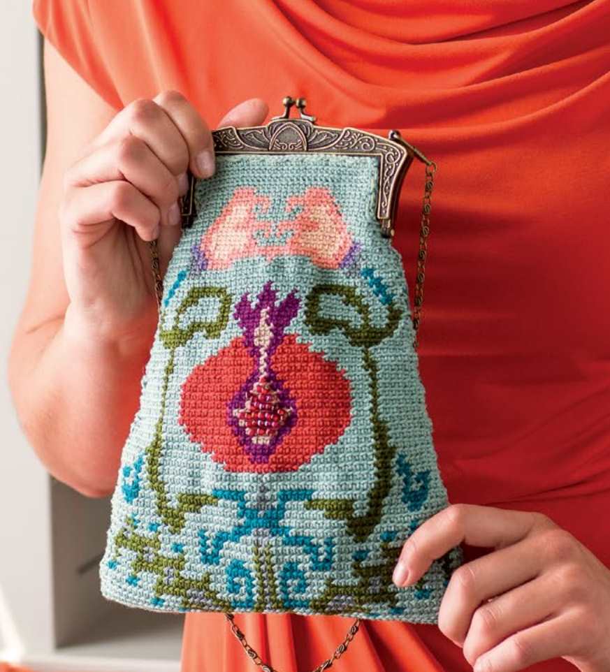 Free Crochet Pattern for a Purse of Prosperity 1