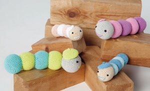Free Crochet Pattern for a Caterpillar Amigurumi