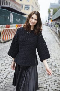 Free Crochet Pattern for a Film Noir Pullover