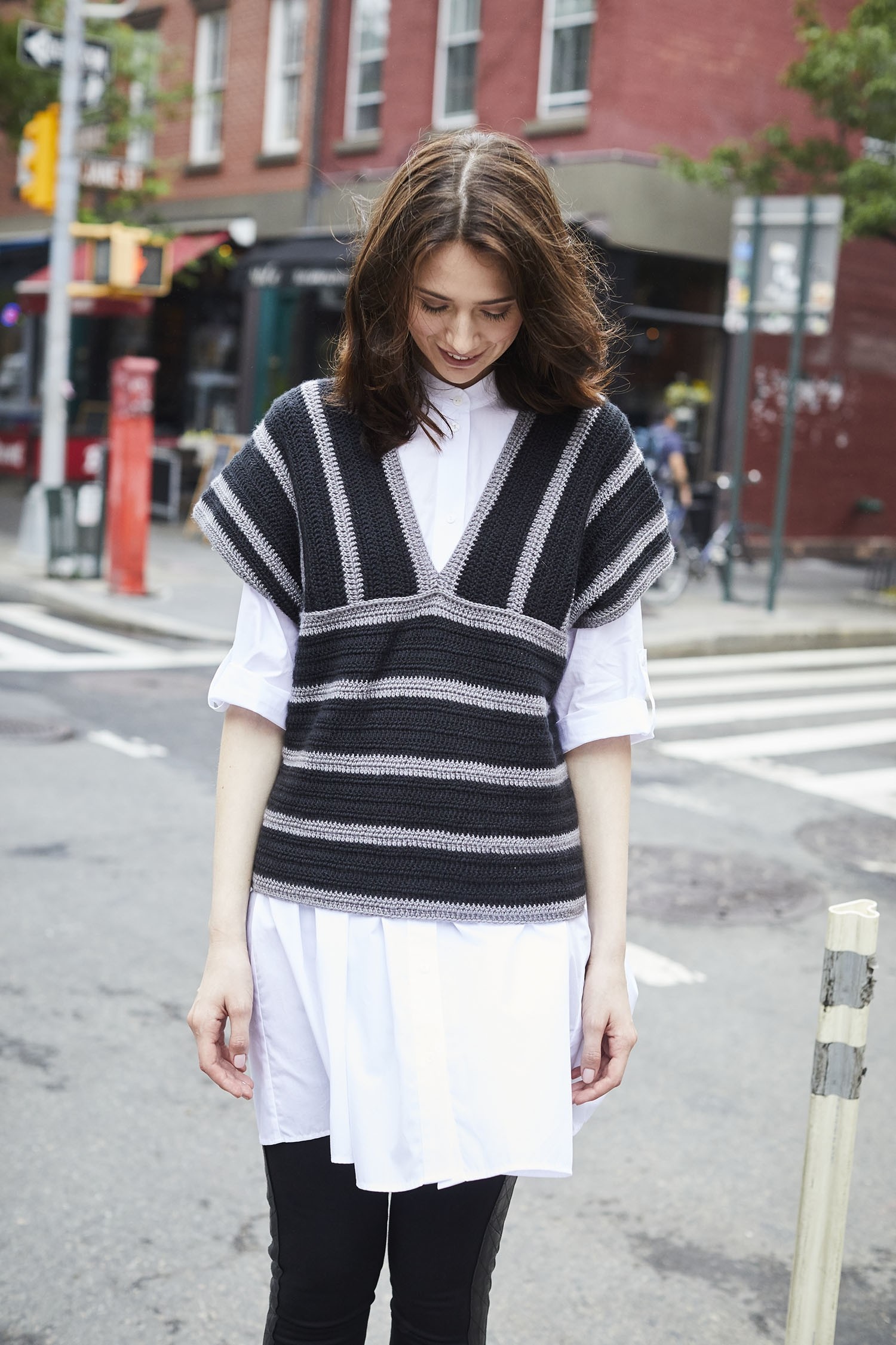 Free Crochet Pattern for a Memphis Top