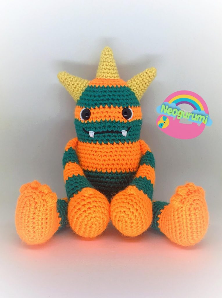 Free Crochet Pattern for Melvin the Monster