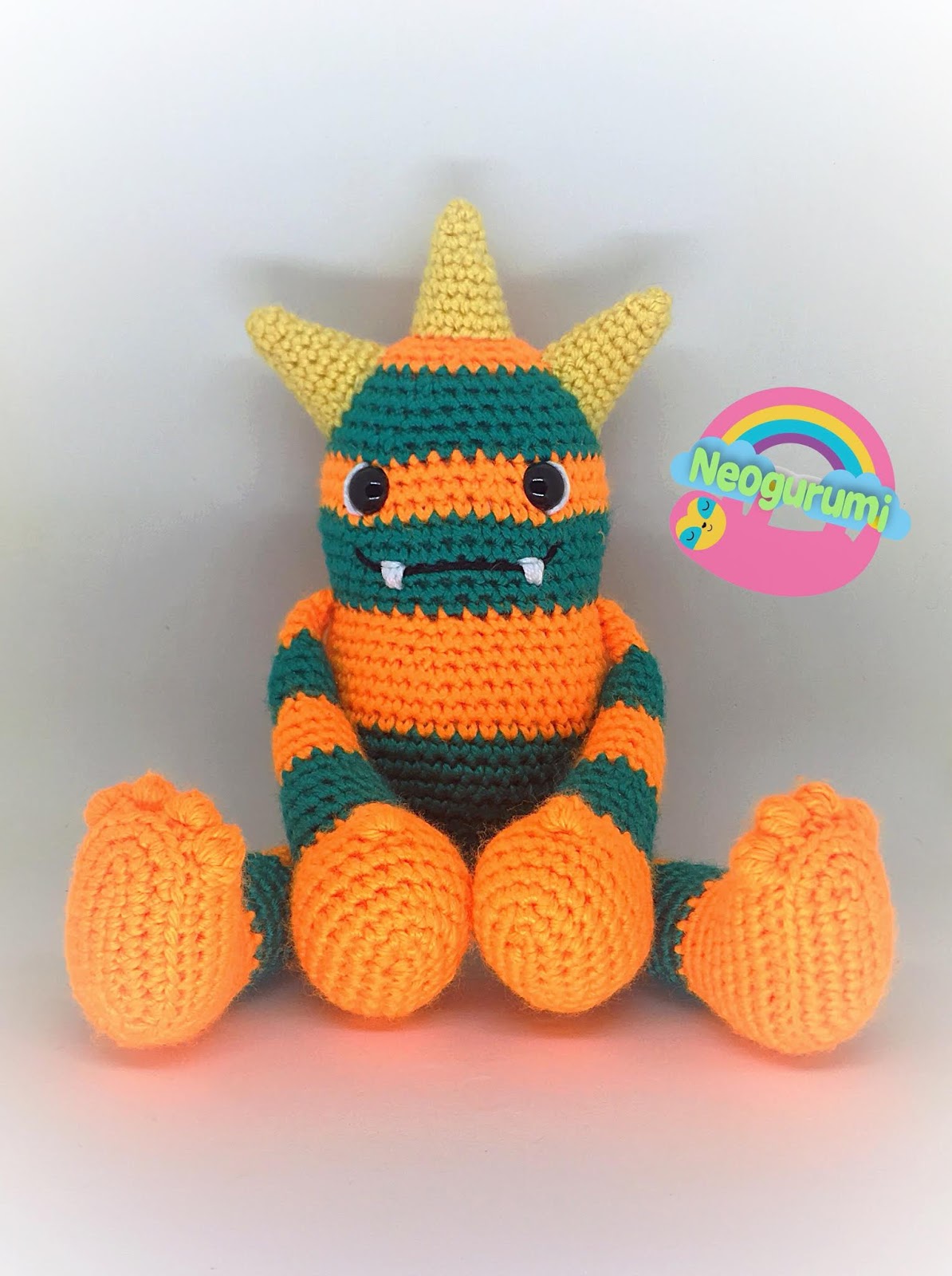 Free Crochet Pattern for Melvin the Monster