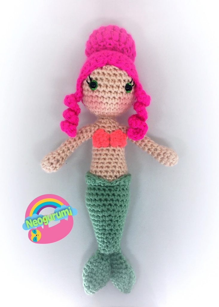 Crochet amigurumi Pattern mermaid doll diy crochet toy Pattern Crocheted animal Sirena tutorial INSTANT DOWNLOAD Crochet mermaid pattern PDF