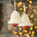 Free crochet pattern for a Christmas bell