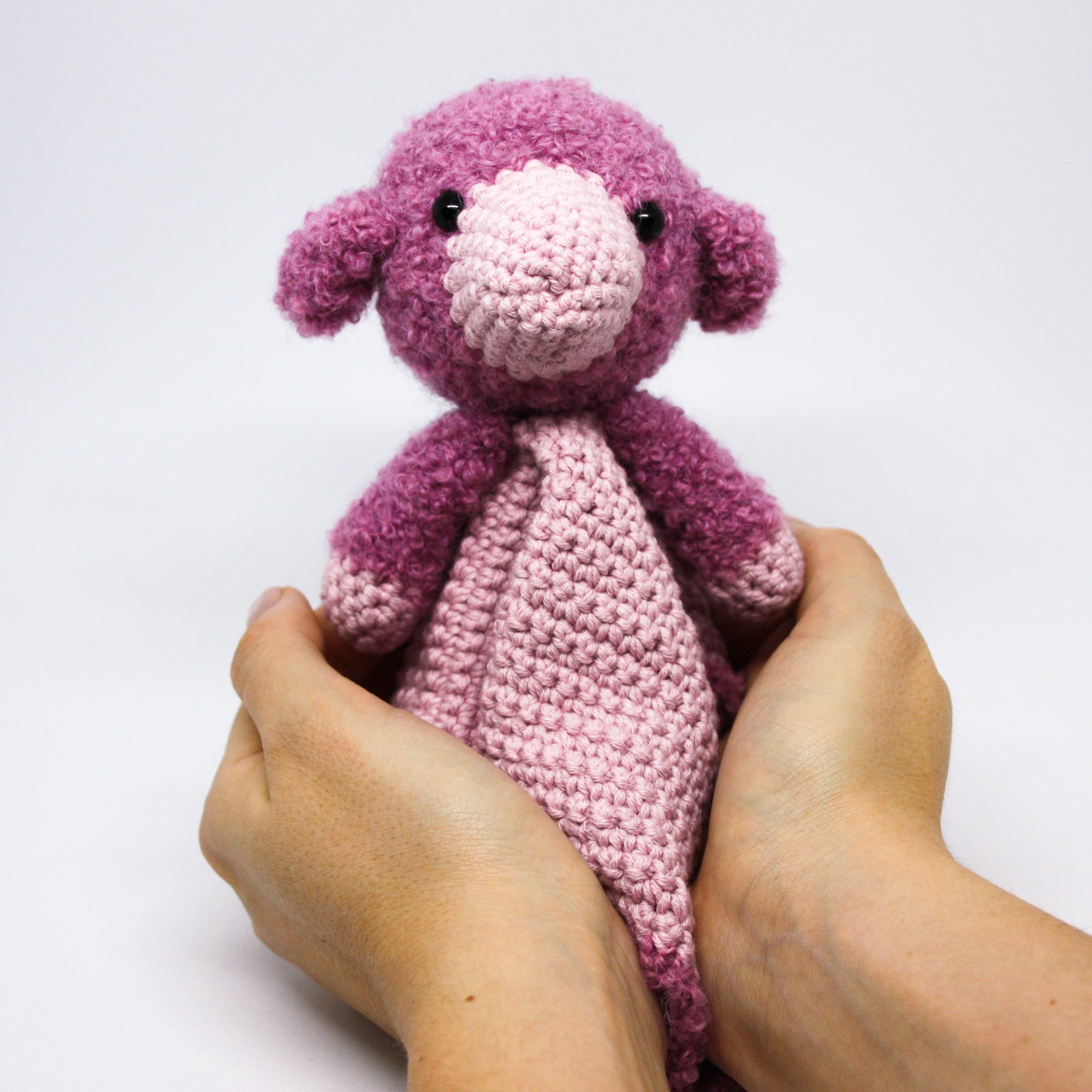 Free Crochet Pattern for Bobby the Sheep Blankie for Little Ones