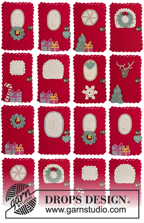 Advent Calendar Doors Free Crochet Pattern