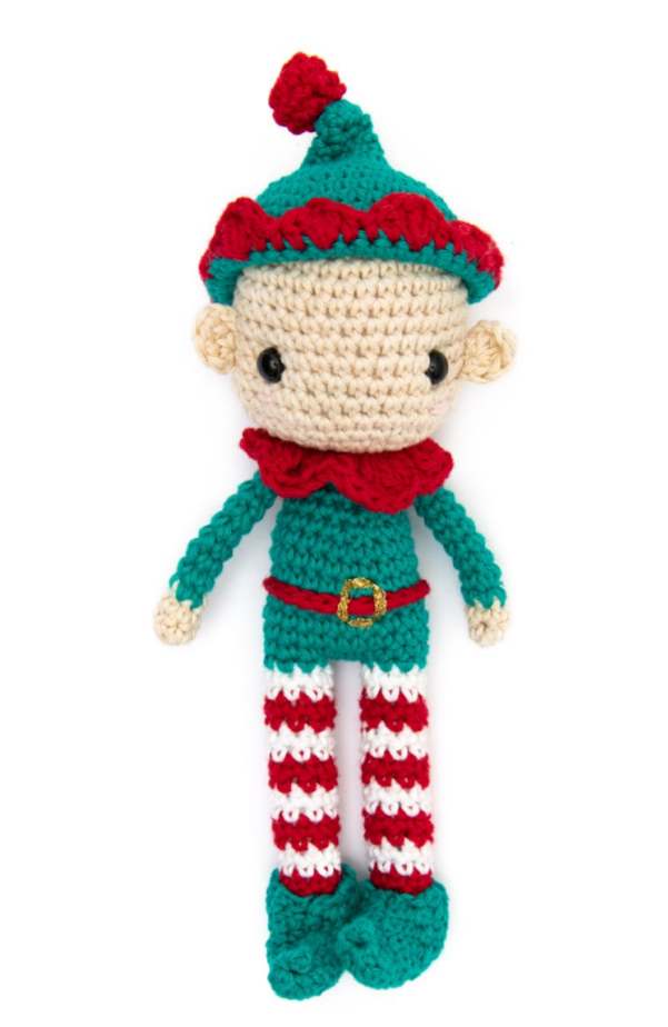 Elf amigurumi Christmas pattern