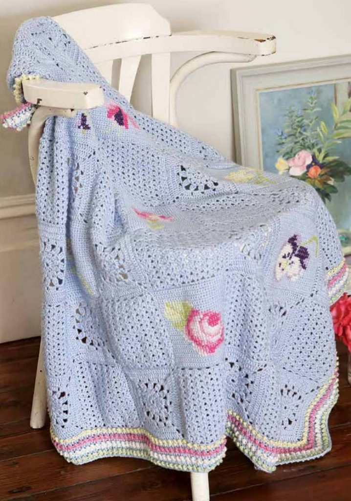 Free crochet blanket pattern