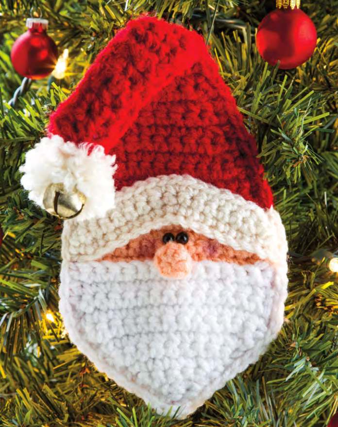 Free crochet pattern for a Santa Gift Card