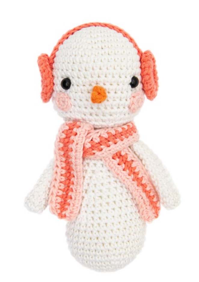 Snowman amigurumi pattern