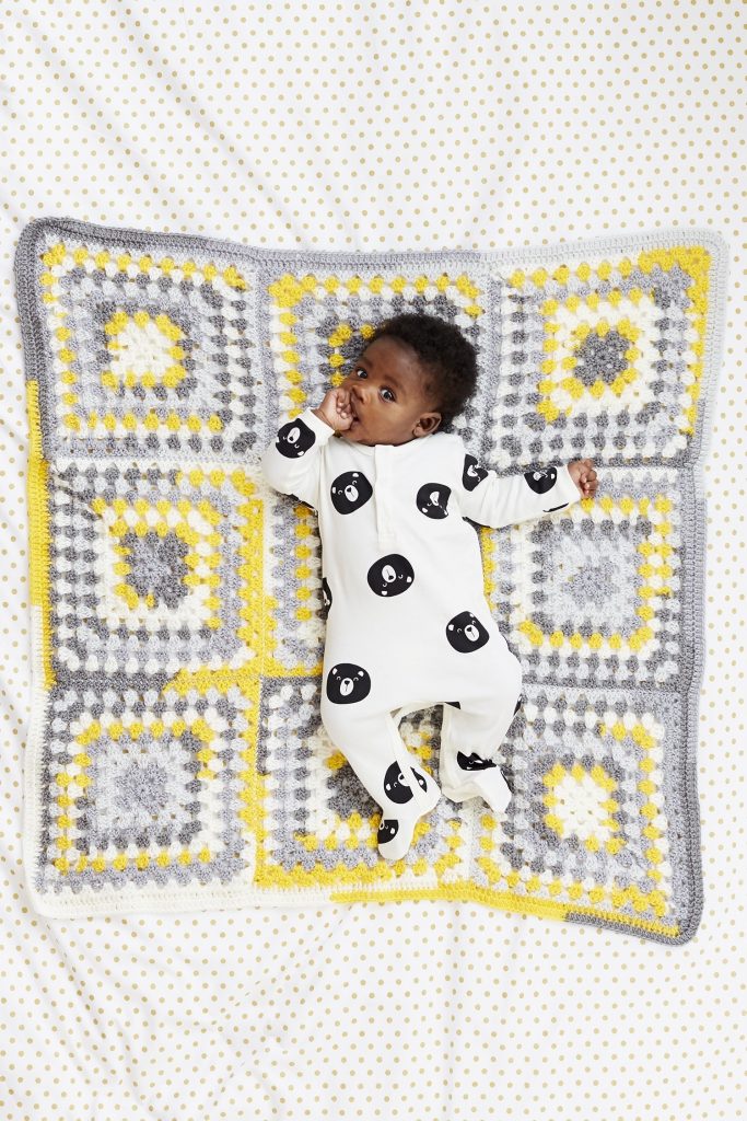 Springdale Granny Baby Afghan pattern