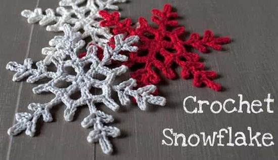 crochet snowflake pattern